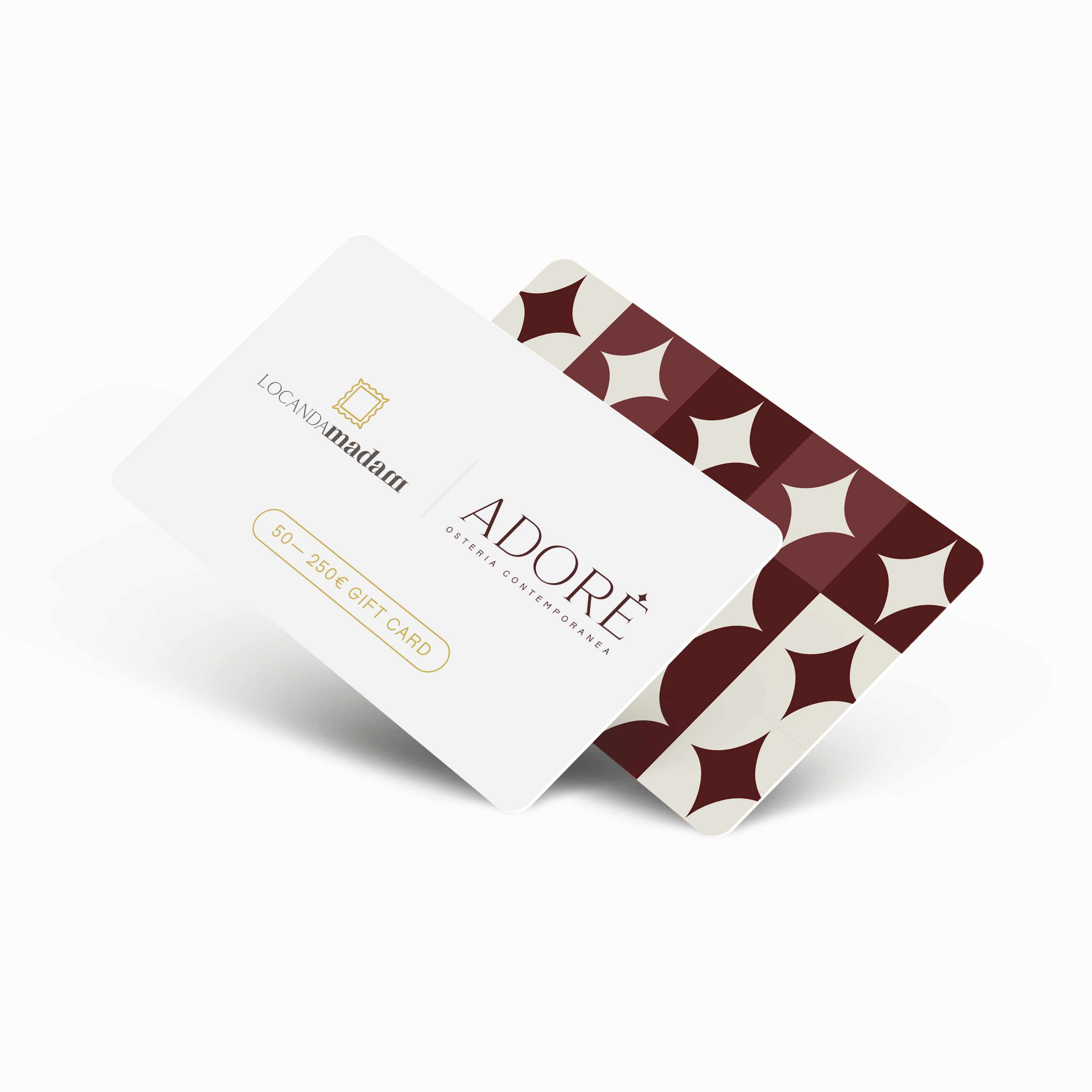 GIFT CARD · Locanda Madam + ADORÉ